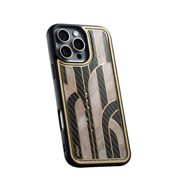 Чехол Shine Carbon Marble